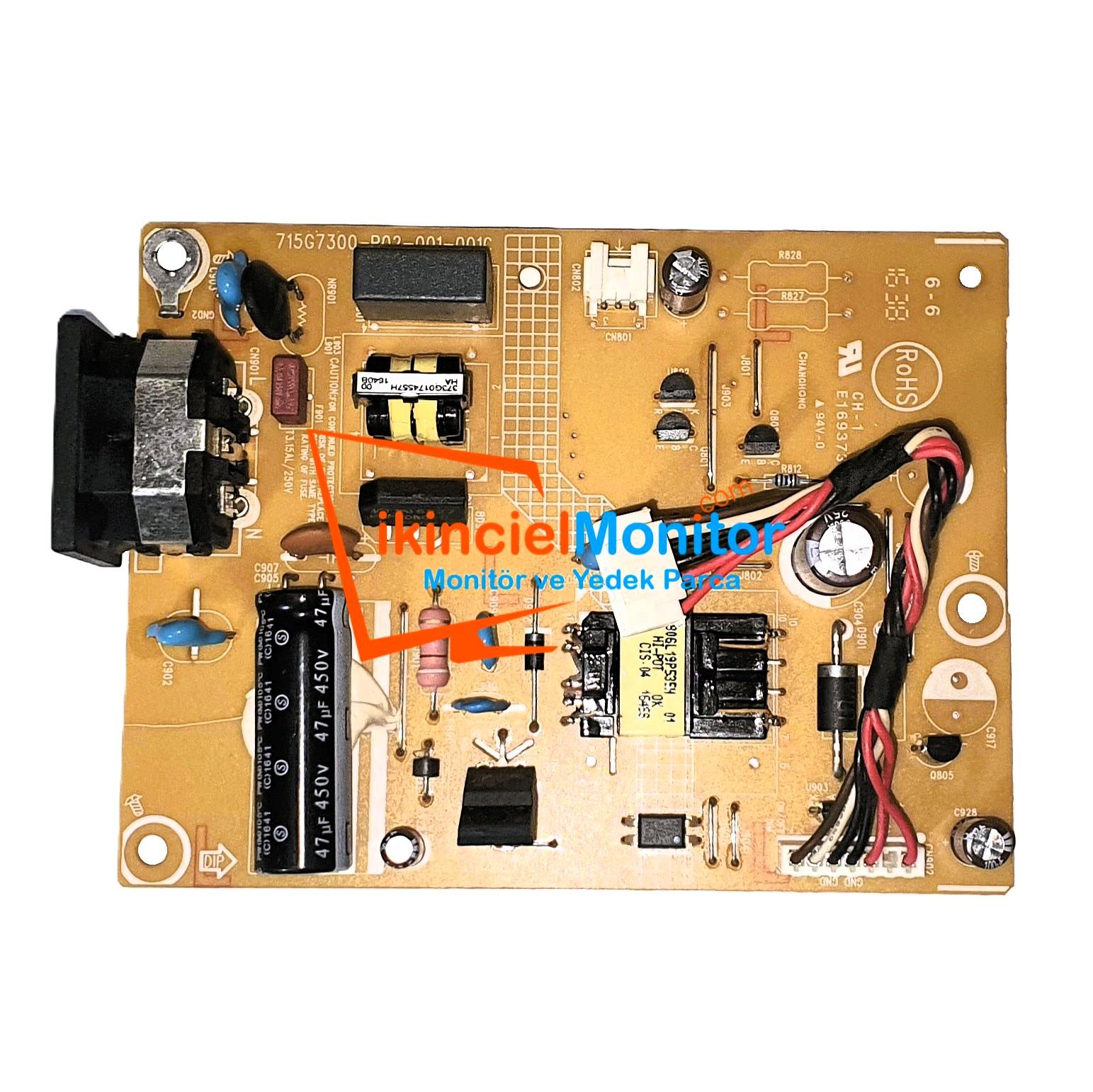 715G7300-P08-004-001M Philips 223V5l Monitör Besleme Kartı