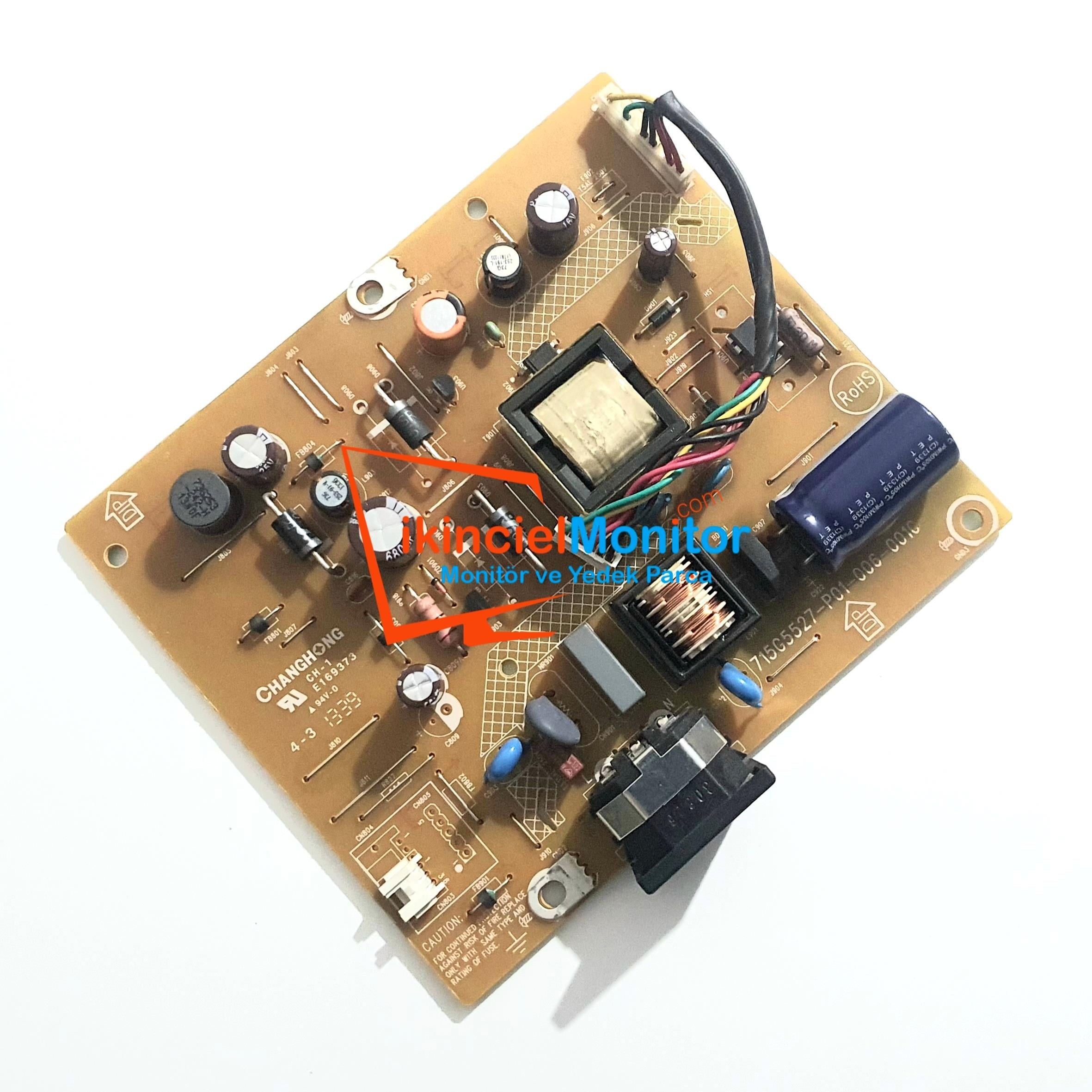 715G5527-P01-006-001C Philips 223V5L Monitör Besleme Kartı