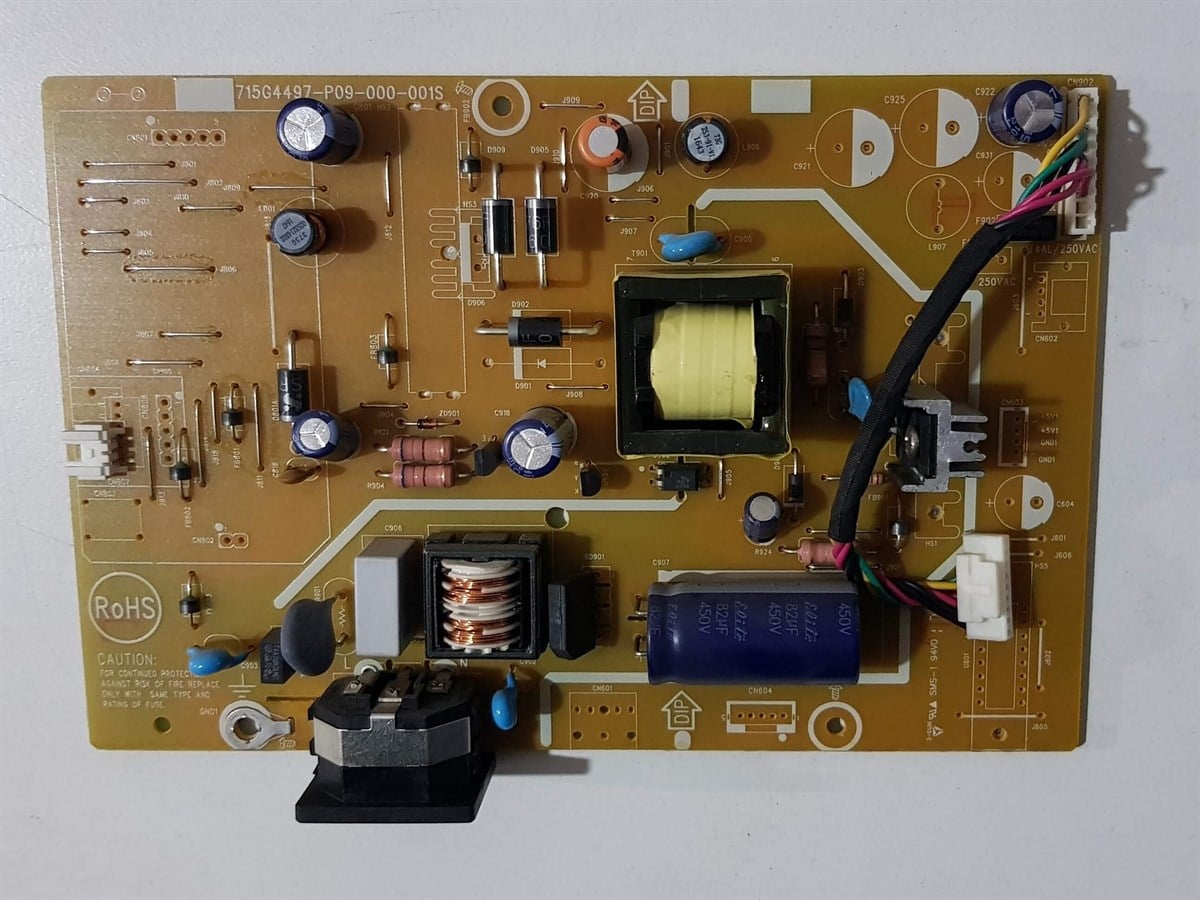 PHİLİPS 24 inç 240V5QDAB/00 POWER BESLEME KARTI GÜÇ KARTI MAİN BOARD POWER KARTI 715G4497-P09-000-001S