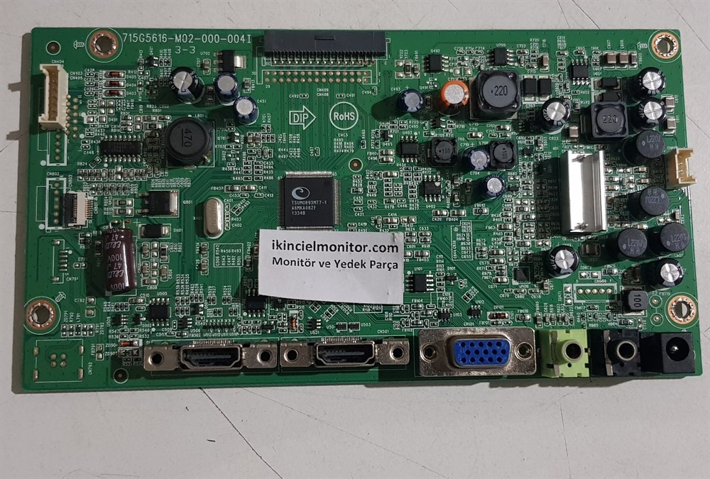 PHILIPSPHİLİPS 224E5QHAB00 22 inç LED MONİTÖR VGA EKRAN ANAKARTI MAİN BOARD 715G5616-M02-000-004IVGA Ekran AnakartPHİLİPS 224E5QHAB00 22 inç LED MONİTÖR VGA EKRAN ANAKARTI MAİN BOARD 715G5616-M02-000-004I