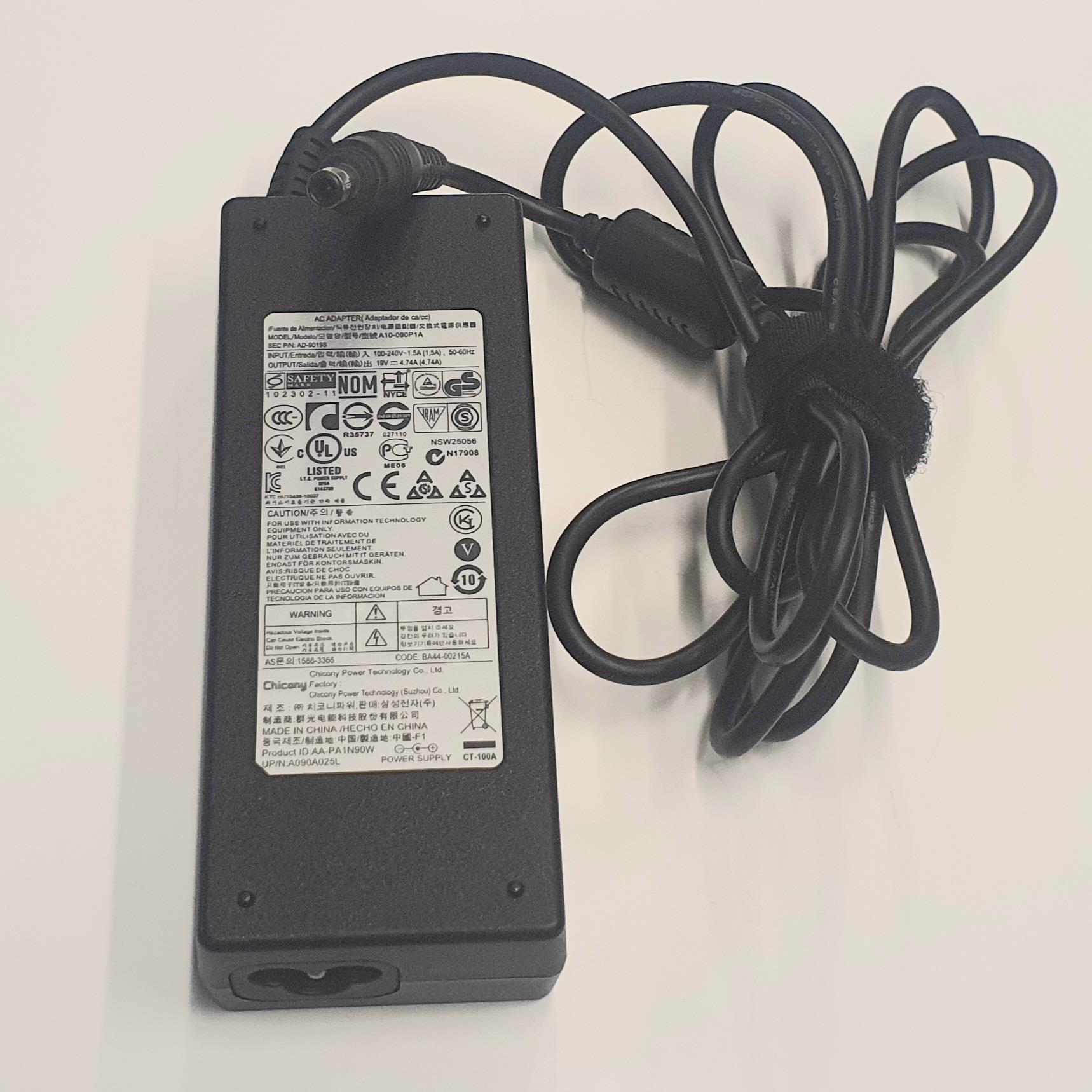 19V 4.74A Samsung Laptop Notebook Adaptörü iğne uçlu 2.El