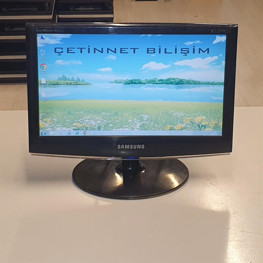 SamsungSamsung 633NW 16 inç Lcd Ekran Monitör2.EL Temiz MonitörSamsung 16 inç Lcd Monitör 2.El | ÇetinNet Bilişim