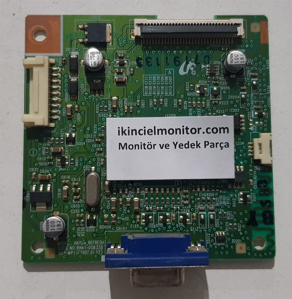 SAMSUNGSAMSUNG 940N MONİTÖR YEDEK PARÇA ANAKARTI MAİN BOARD BN91-01490M HA19L-1002 BN41-0083BVGA Ekran AnakartSAMSUNG 940N MONİTÖR YEDEK PARÇA ANAKARTI MAİN BOARD BN91-01490M HA19L-1002 BN41-0083B | ikincielmonitor.com