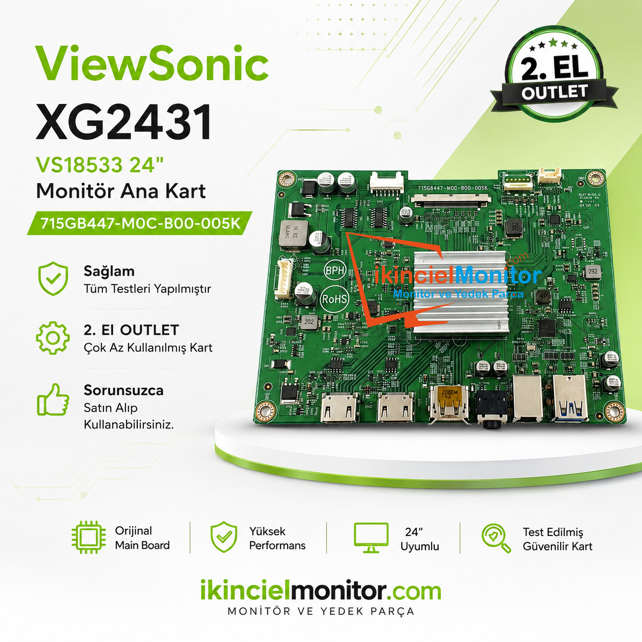 715GB447-M0C-B00-005K ViewSonic XG2431 24
