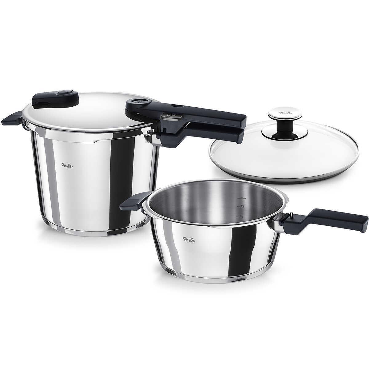 Fissler Vitaquick Glossy Düdüklü Tencere  6.0L+3.5