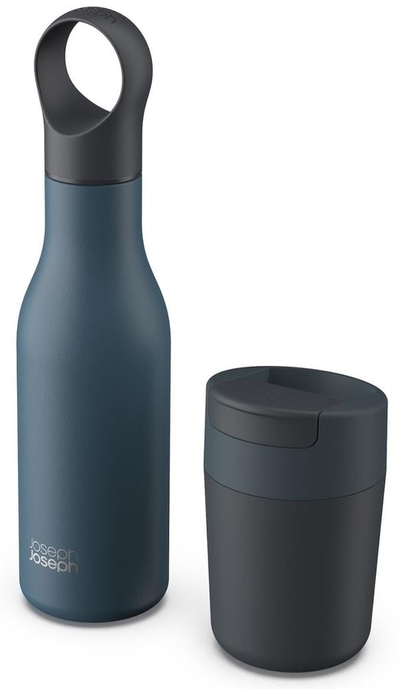 Joseph Joseph Kupa ve Şişe Matara Seti Lacivert