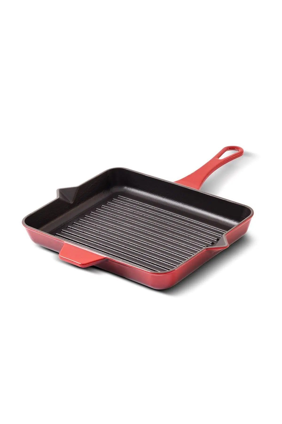 Aryıldız Duo Techniq Grill Tava Kırmızı 26x32cm