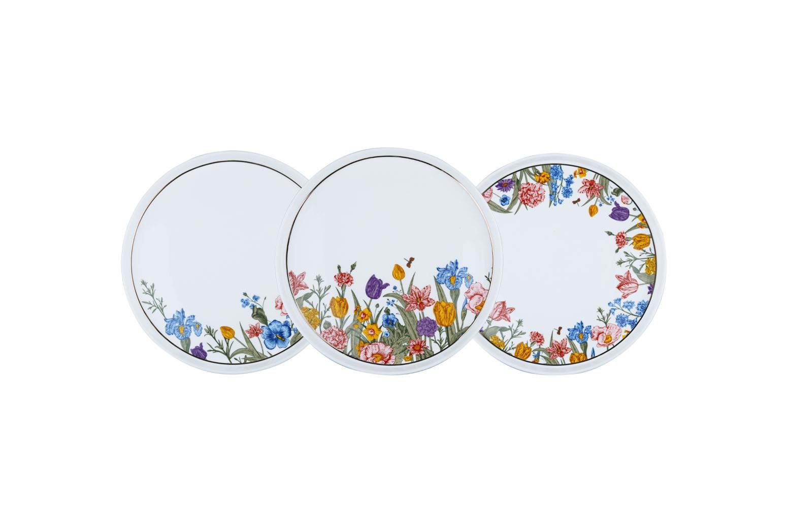 Olıvıa 6Lı Bone 21 Cm Servıs Tabagı Setı