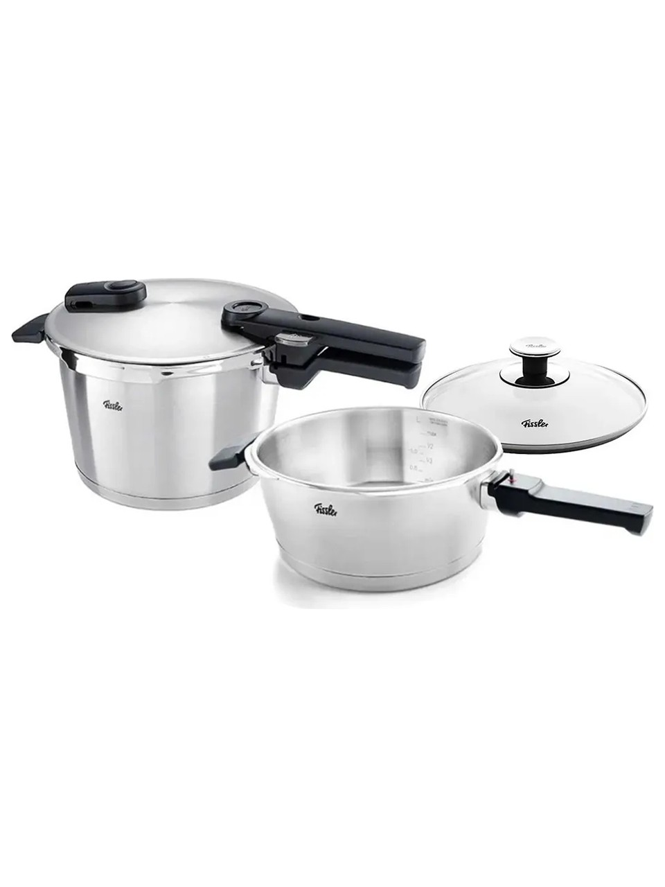 Fissler Vitaquick Premium Düdüklü Tencere 6,0 L + 3,5 L