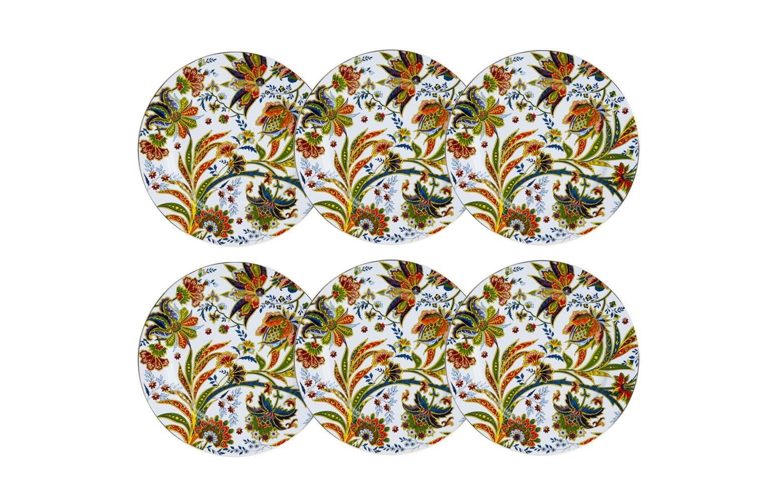 Lucky Art Yvette 6 lı Servis Tabağı 27 Cm