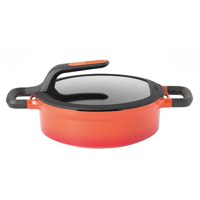 Berghoff Gem Stay Cool Pilav Tenceresi Turuncu 28 Cm