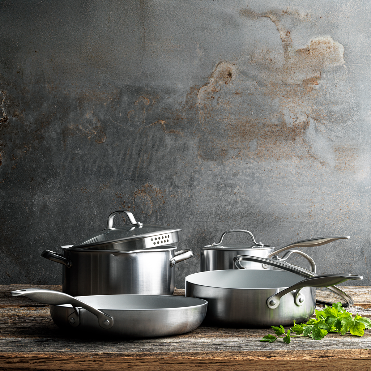 Greenpan Venice Pro Evershine 7 Parça Tencere Seti