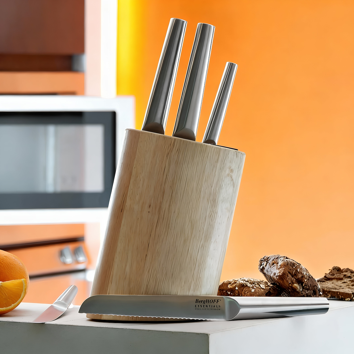 Berghoff Essentials 6 Parça Bloklu Bıçak Seti