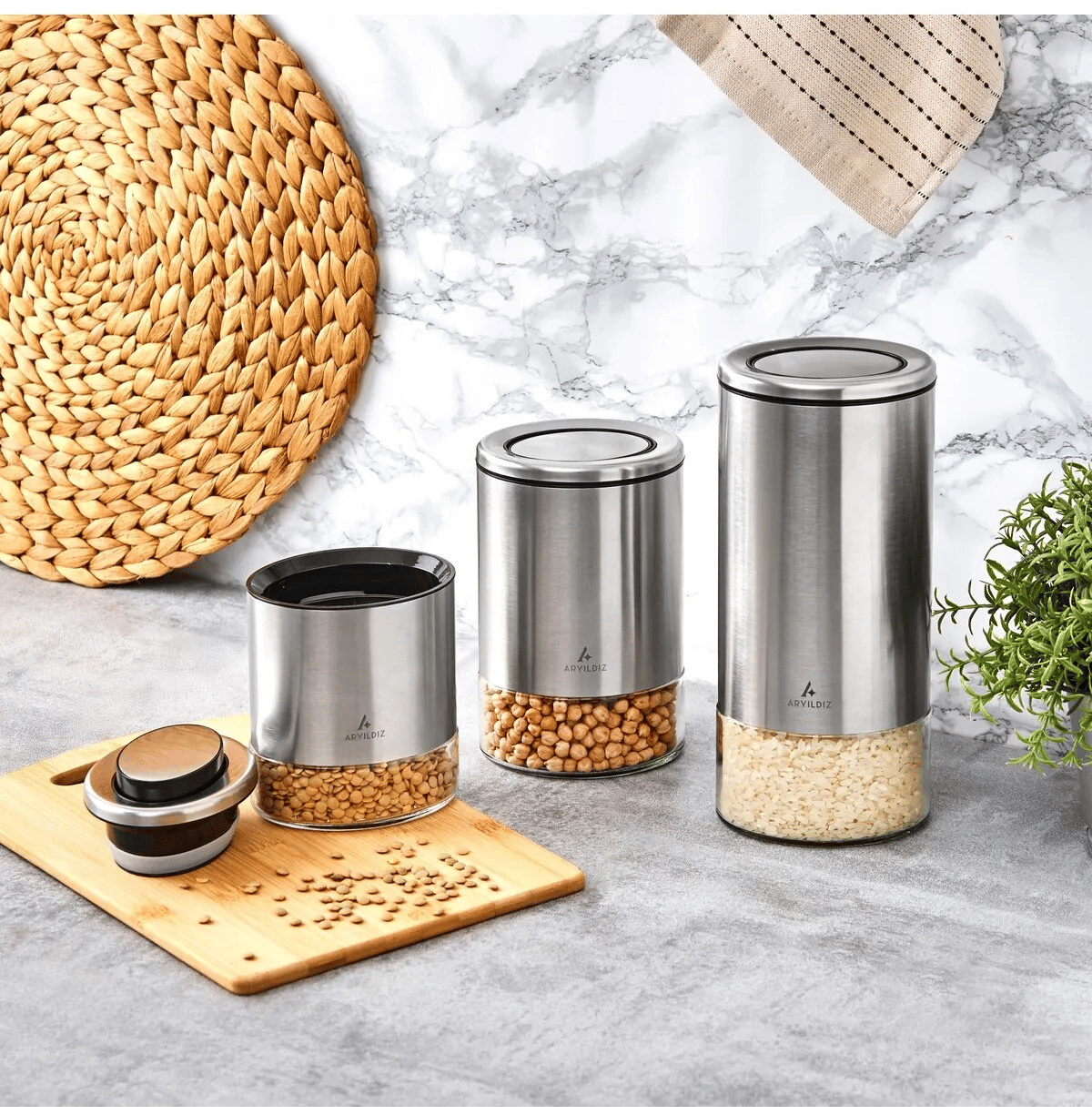 Aryıldız Cruz Saklama Set 3 Parça
