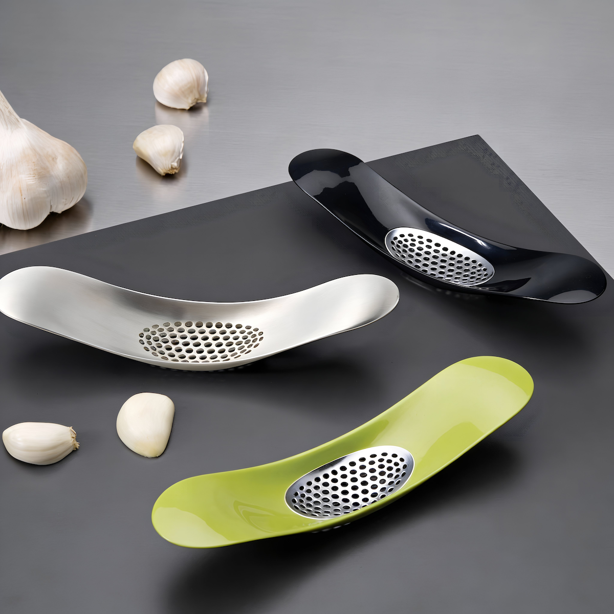 Rocker Sarımsak Ezici - Yeşil