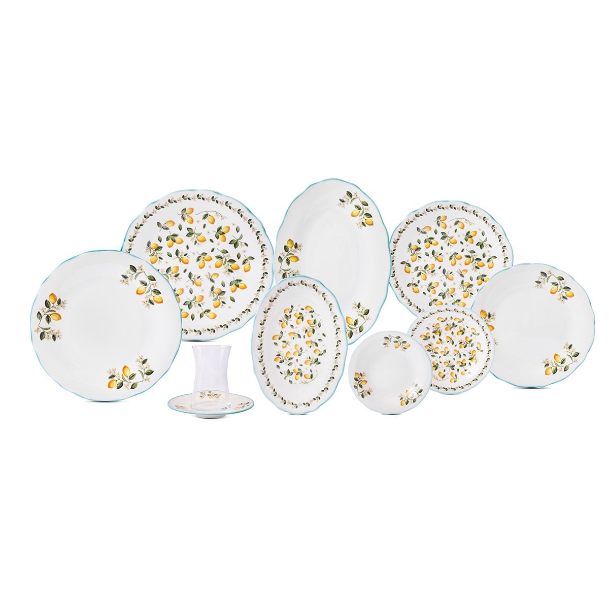 Aryıldız Limone Kahvaltı Takımı 32 Parça 6 Kişilik