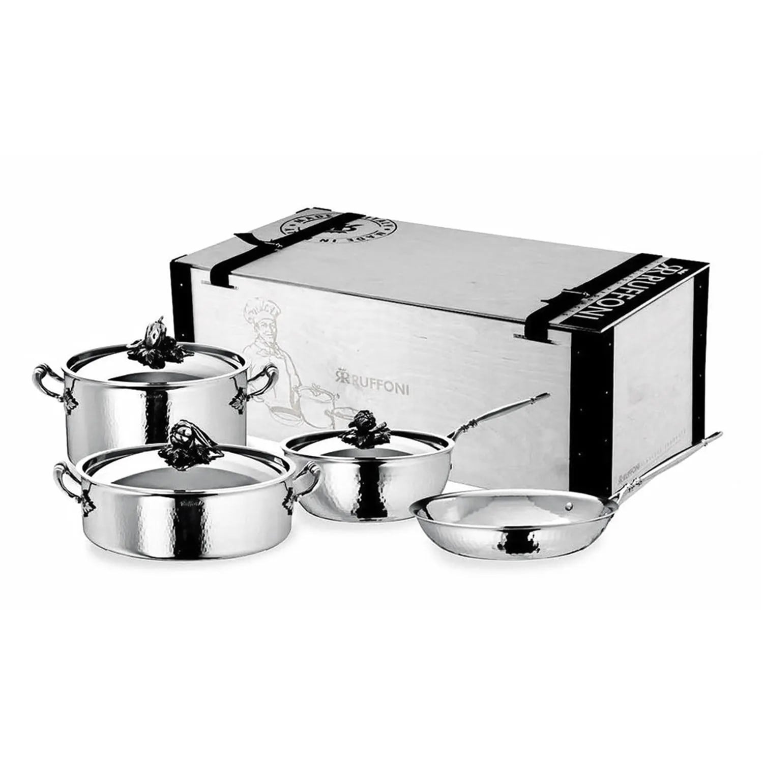 Ruffoni Opus Prima 7 Parça Pcs Tencere Seti IRROPS0007S