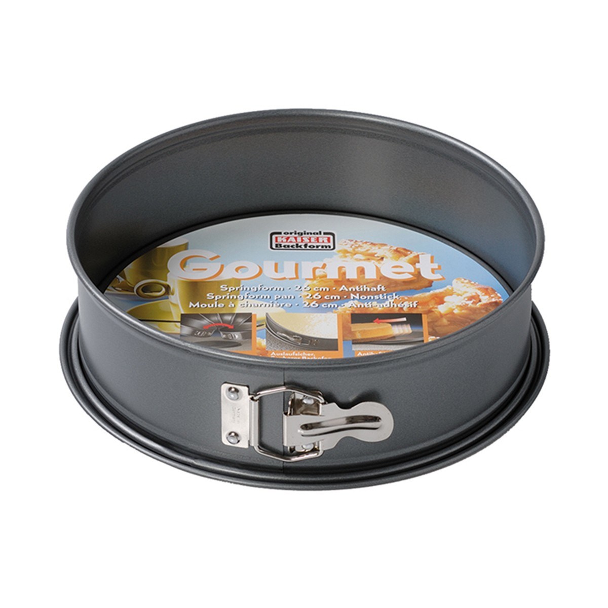 Kaiser Gourmet Kelepçeli Kek Kalıbı 20 cm