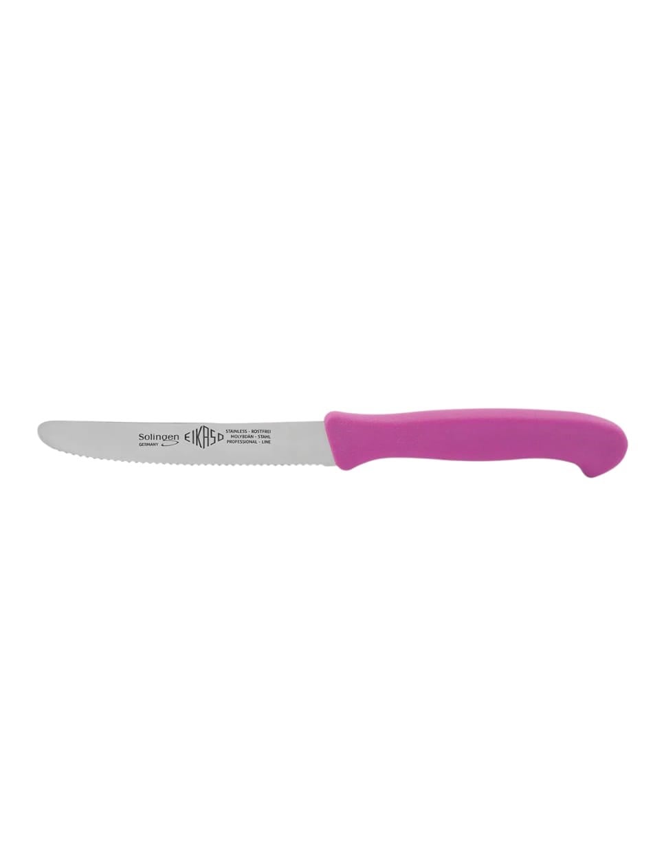 Eikaso Solingen - Lazerli Kahvaltı Bıçak 11 Cm / 22 Cm Pembe