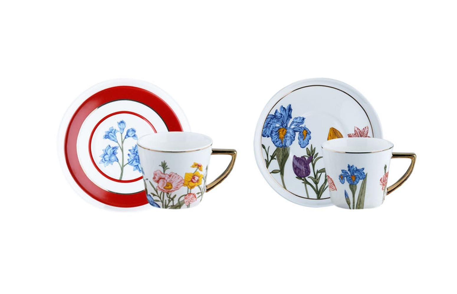 Olıvıa2Lı Bone Kahve Fıncan Setı