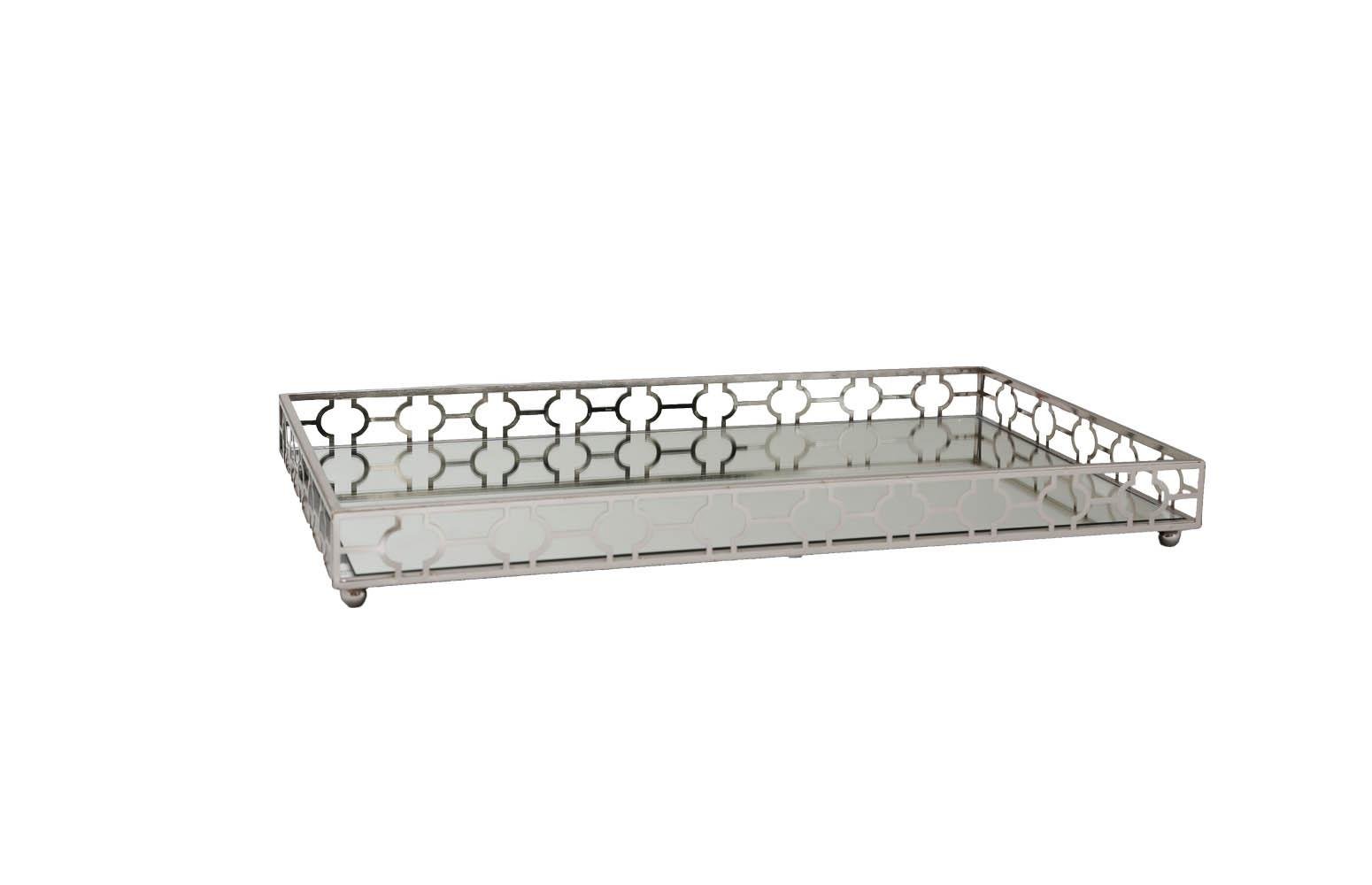 Gumus Dıkdortgen Tepsı 60X35X5 Cm