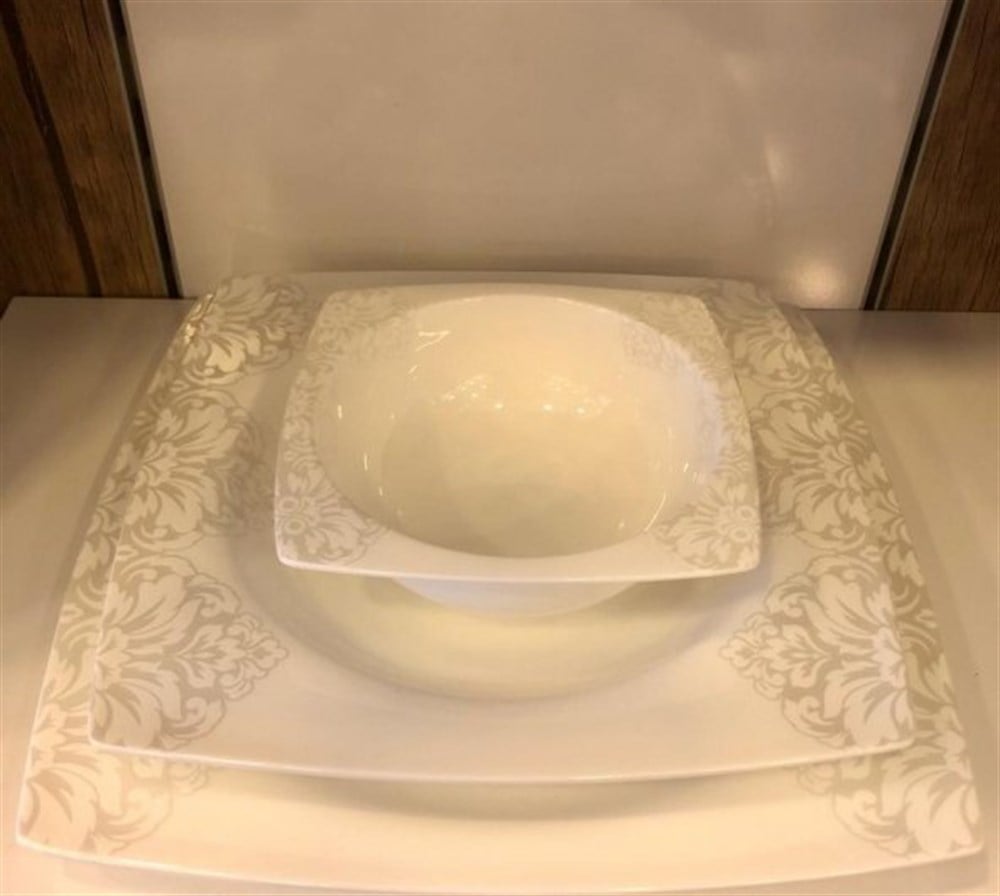 Aryıldız Bone Square Porselen 60 Prç Ymk Tkm 45008