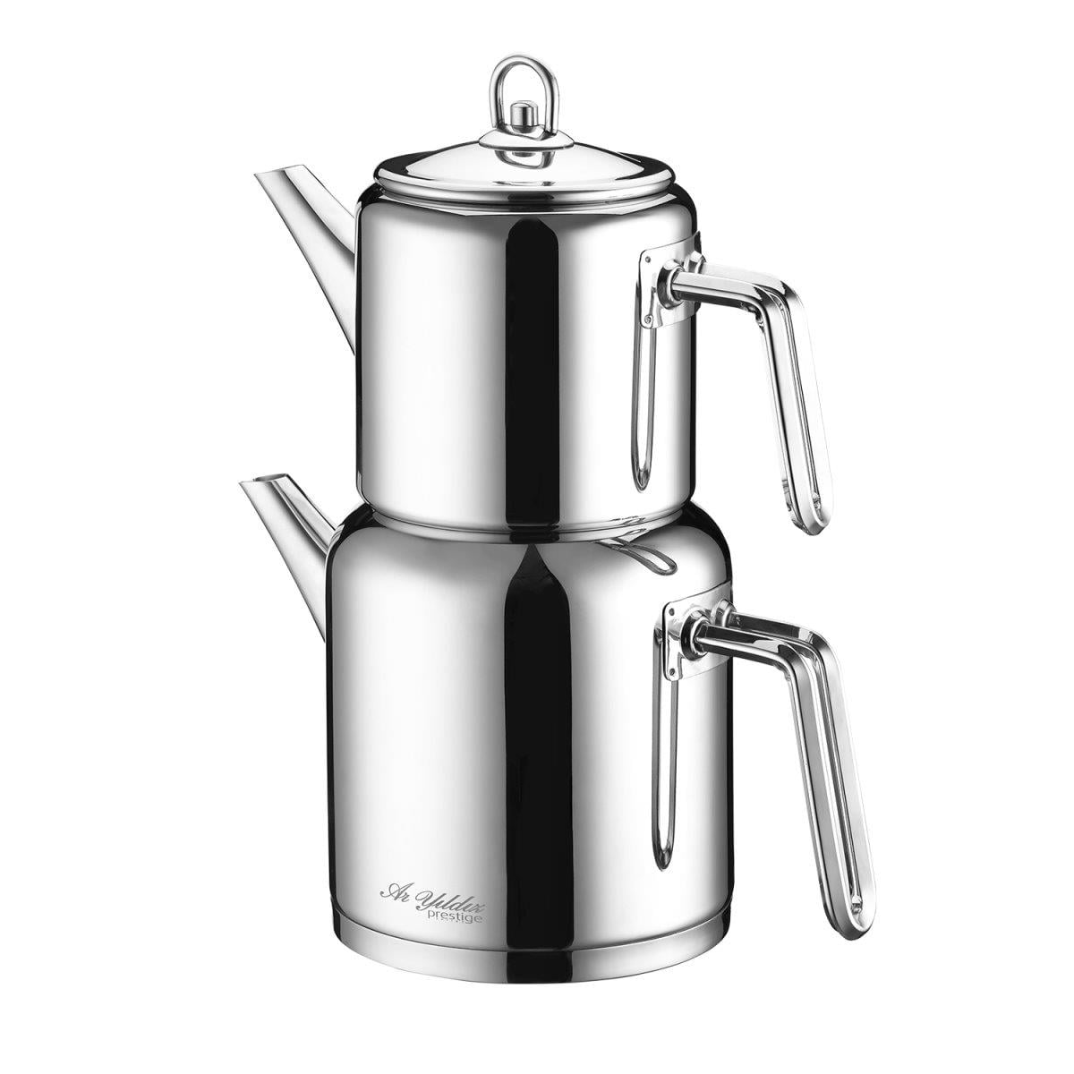 Aryıldız Vento Çelik Sap Büyük Çaydanlık Takım