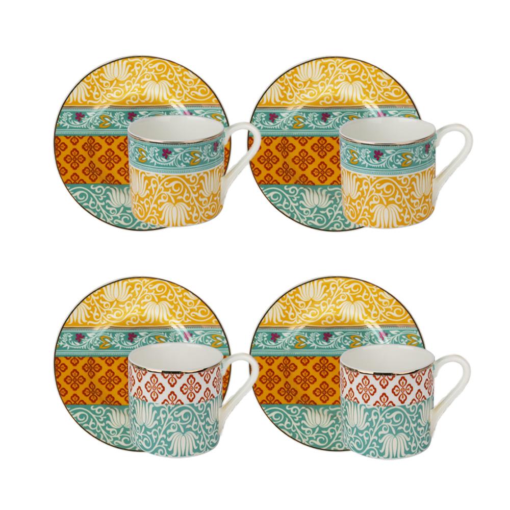 Eliana Bone 4lü Kahve Fincanı Seti