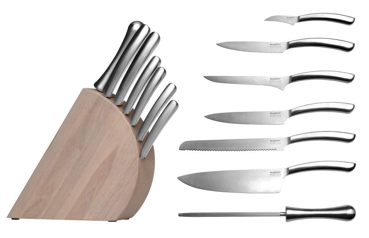 Berghoff Essentials 8 Parça Arch Serisi Bloklu Bıçak Seti