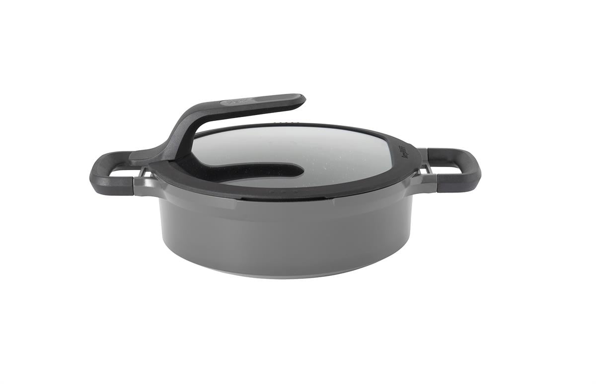 Berghoff Gem Stay Cool Pilav Tenceresi Gri 24 Cm