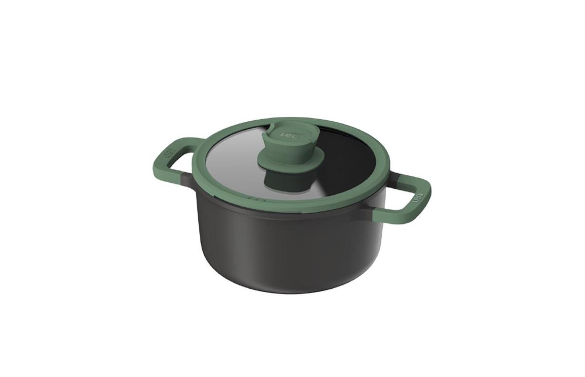 Berghoff Leo 24 Cm Döküm Tencere Yeşil