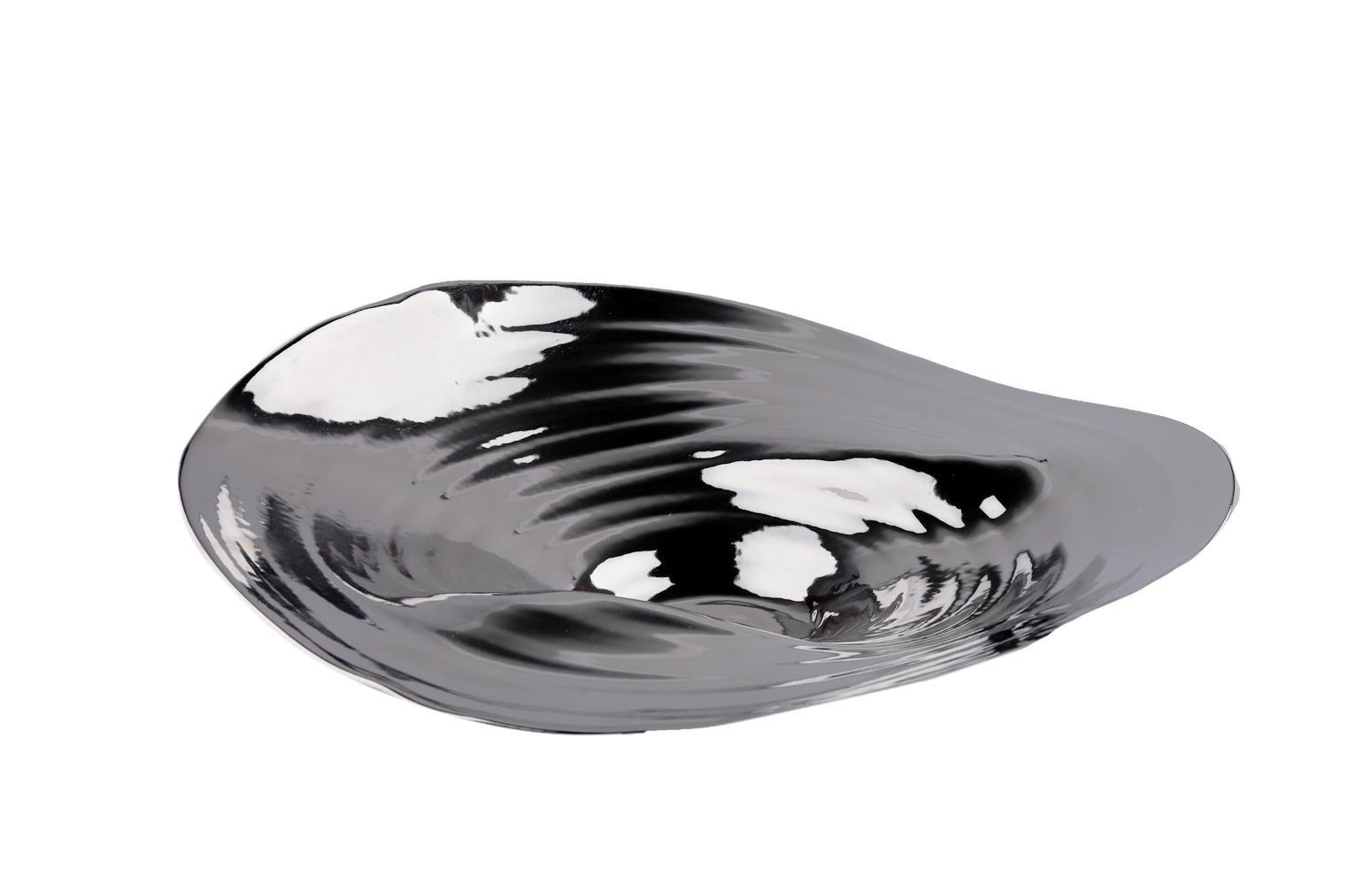 Gumus Dalgalı By Tabak 46 Cm