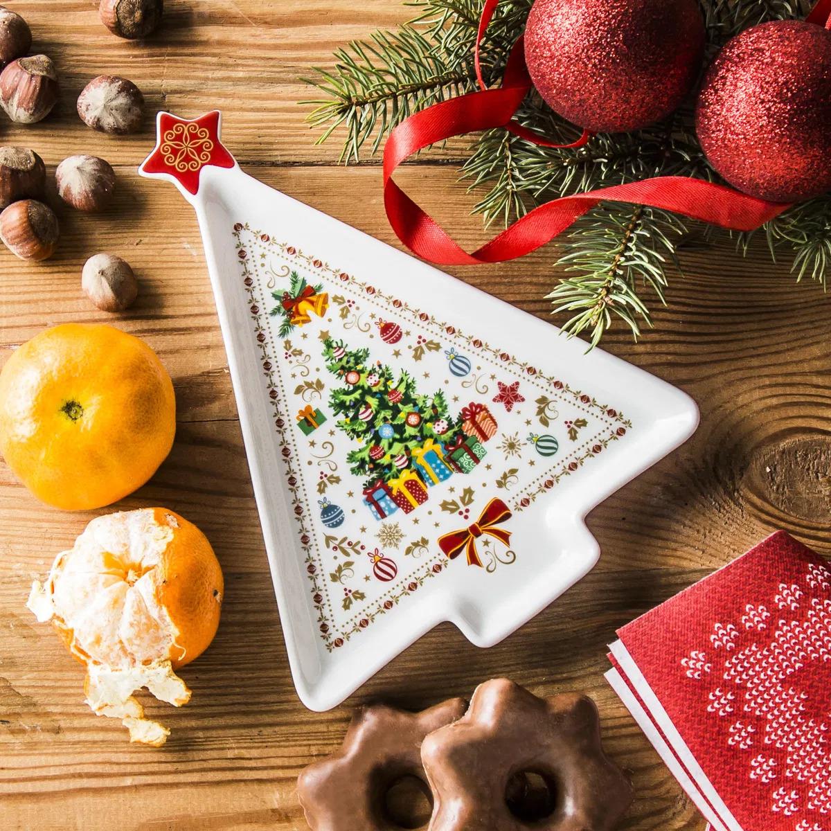 Porselen Tabak 21 x 16 cm