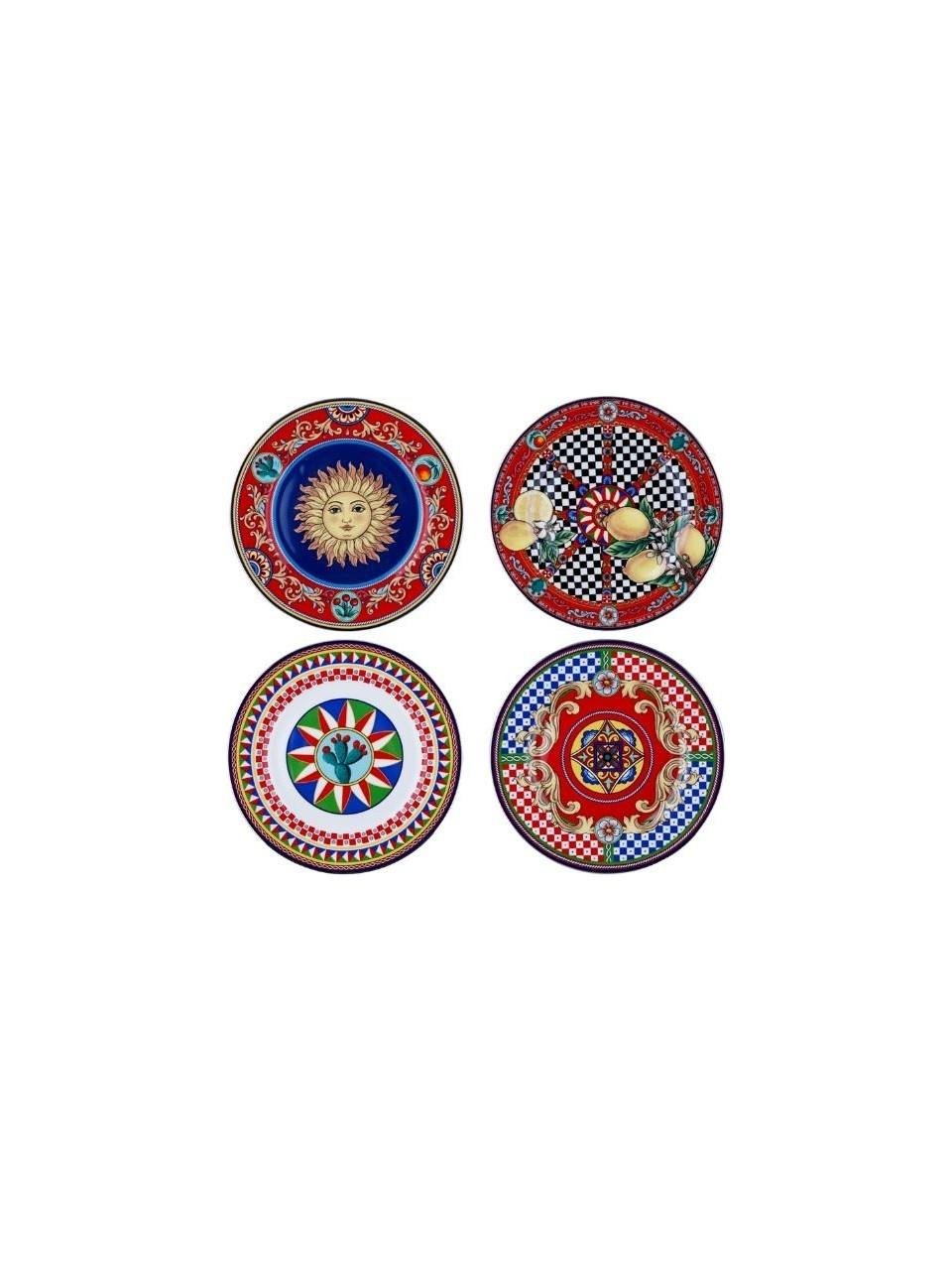 Odessa Bone 4Lu 20 Cm Servıs Tabagı Setı