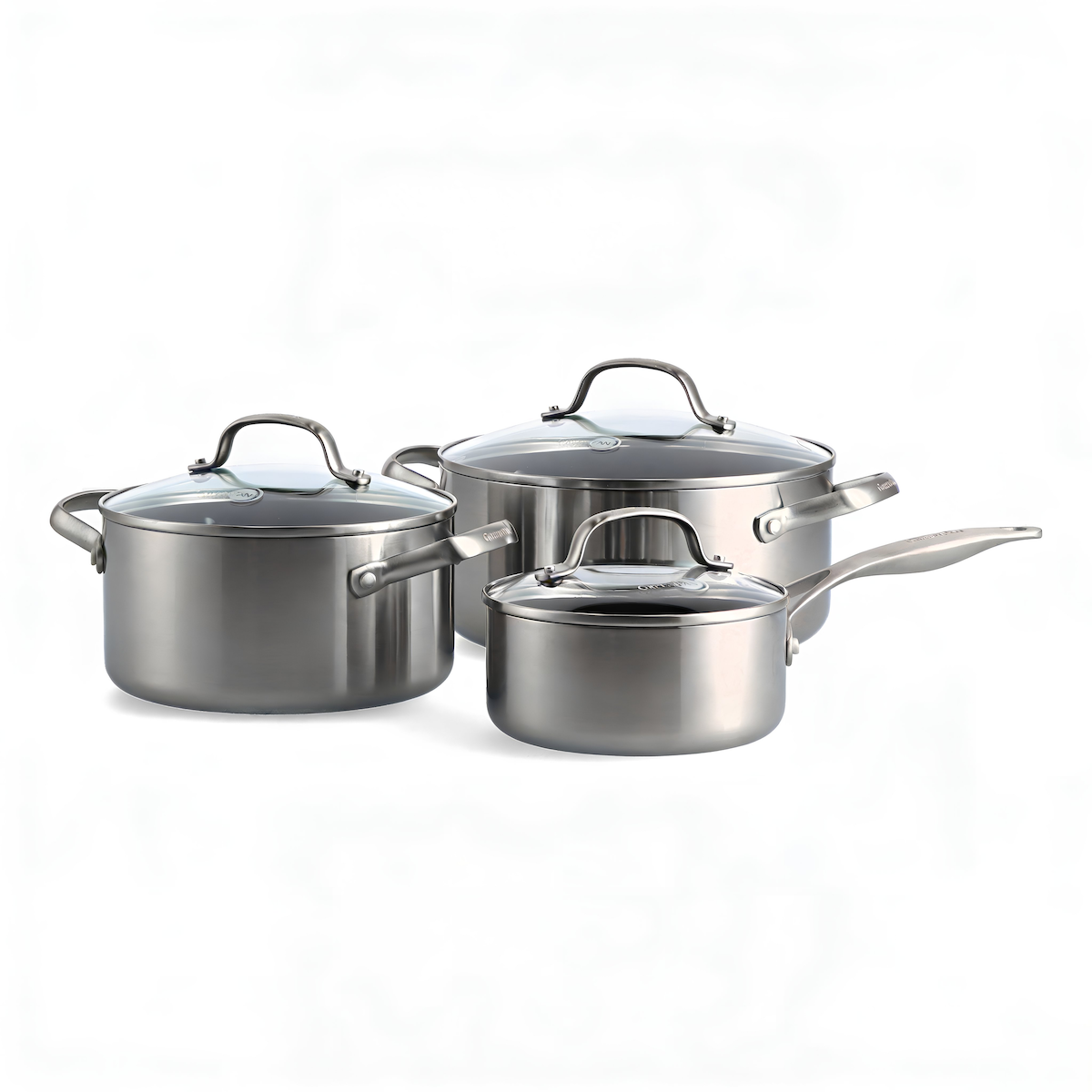 Greenpan Geneva 3Ply 8 Parça Tencere Seti