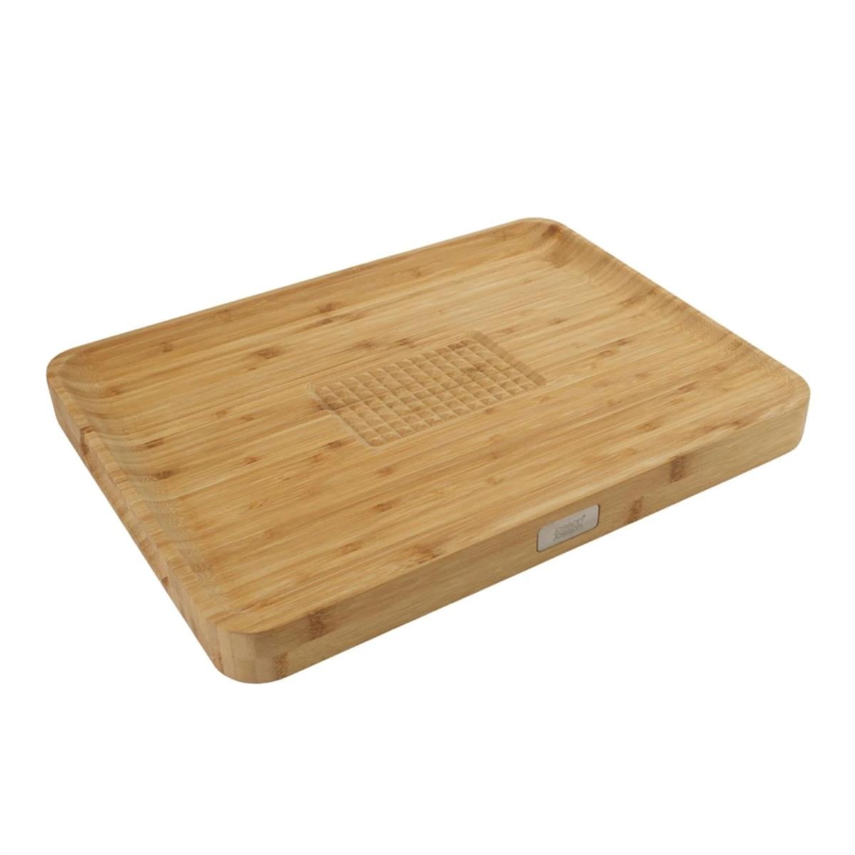 Joseph Joseph Cut & Carve Plus Büyük Bambu Kesme Tahtası 