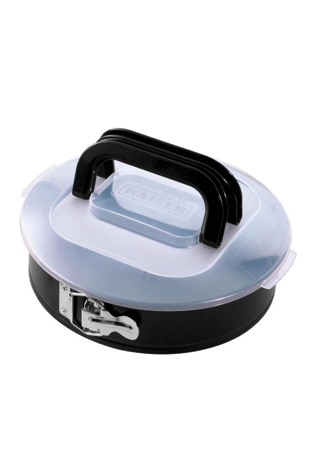 Kaiser Bake & Take Kelepçeli Kapaklı Yuvarlak 26cm Kek Kalıbı