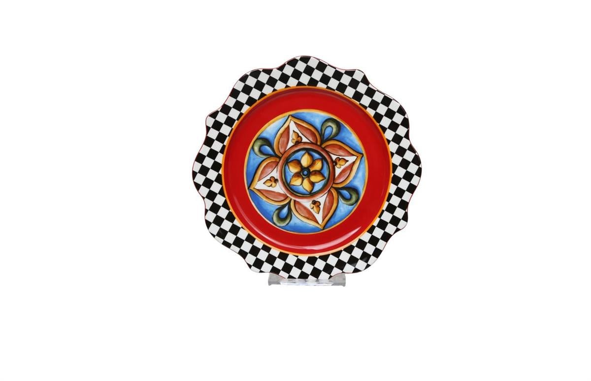 Luckyart Ember Bone 20 Cm Servis Tabağı Seti