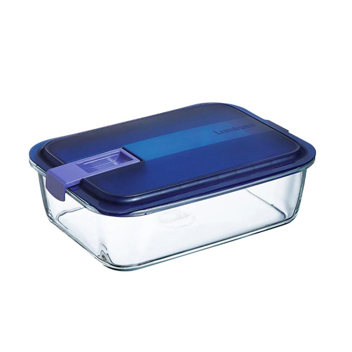 Luminarc Temp Easy Box Dikdörtgen 197 CC Mavi Kapak