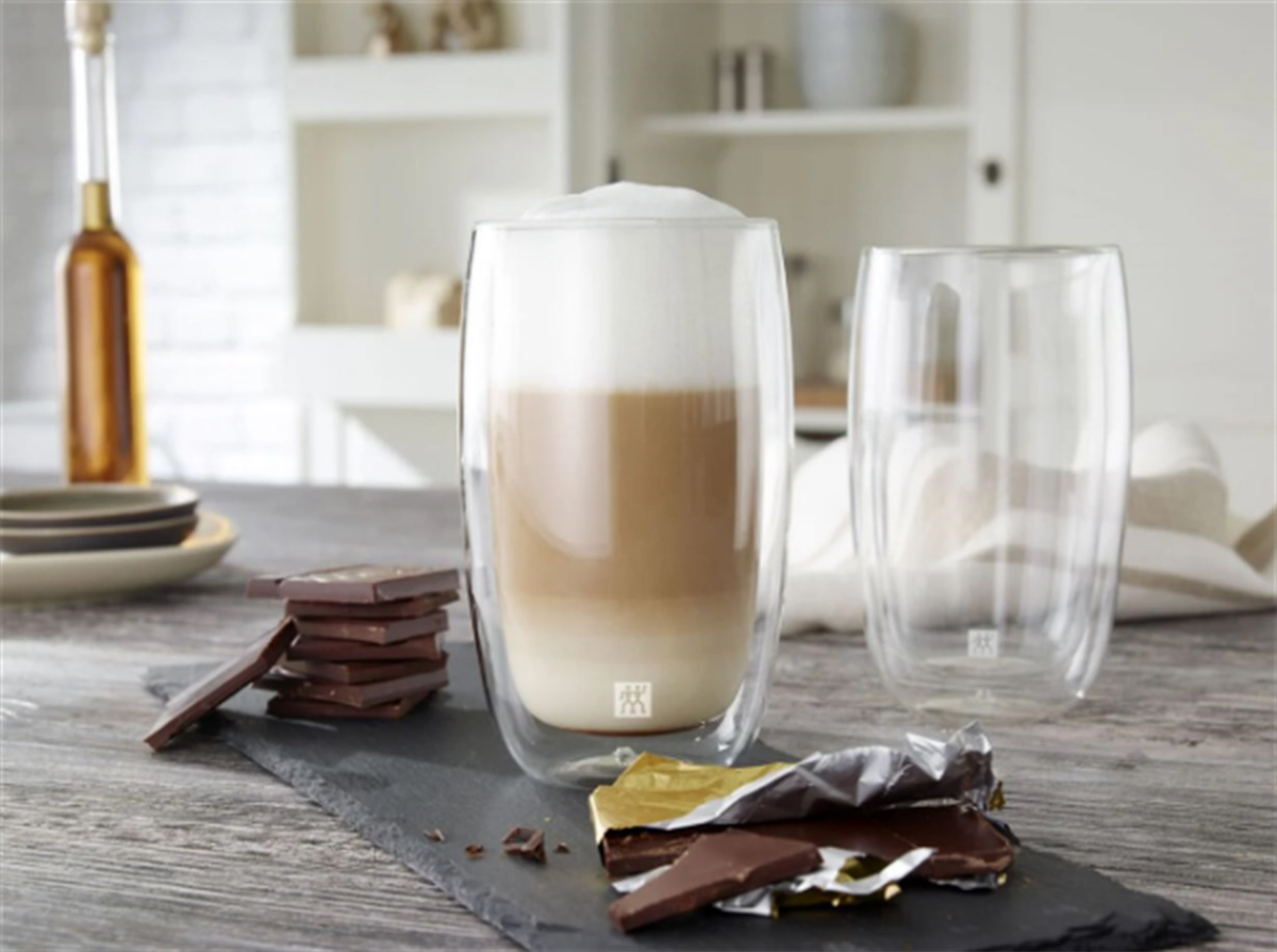 Zwilling Çift Camlı 2'li Latte Macchiato Bardak Seti 350 ml