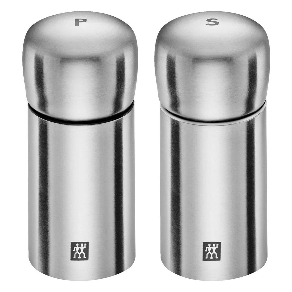 Zwilling Spices Tuz Ve Karabiber Değirmeni  Metalik Gri Paslanmaz Çelik  11 Cm