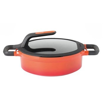 Berghoff Gem Stay Cool Pilav Tenceresi Turuncu 26 Cm
