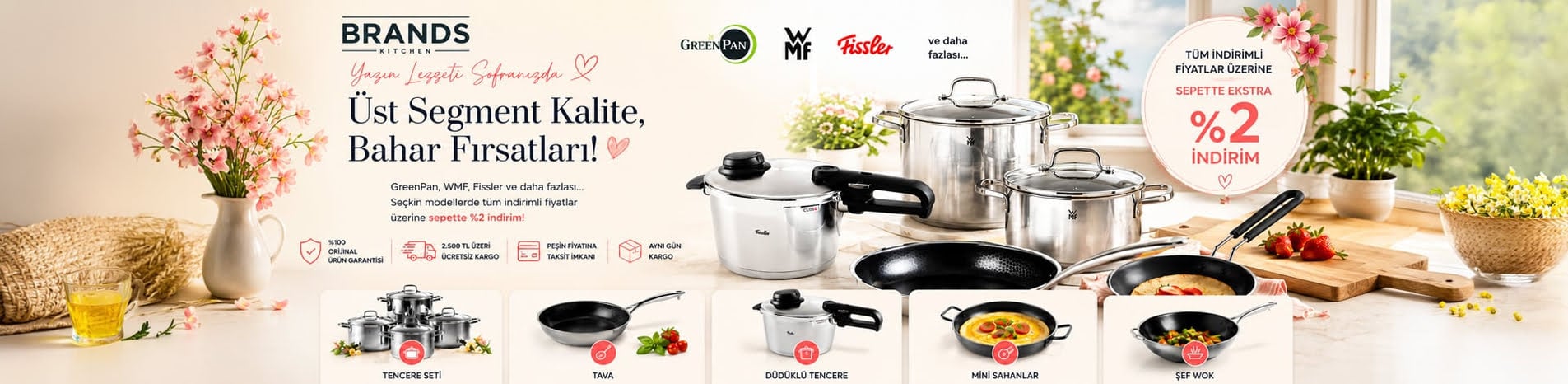 BrandsKitchen'da Yaz Kampanyası!