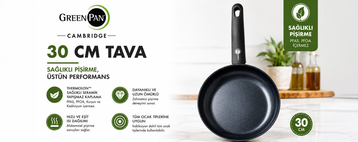 Greenpan Cambridge 30 Cm Tava