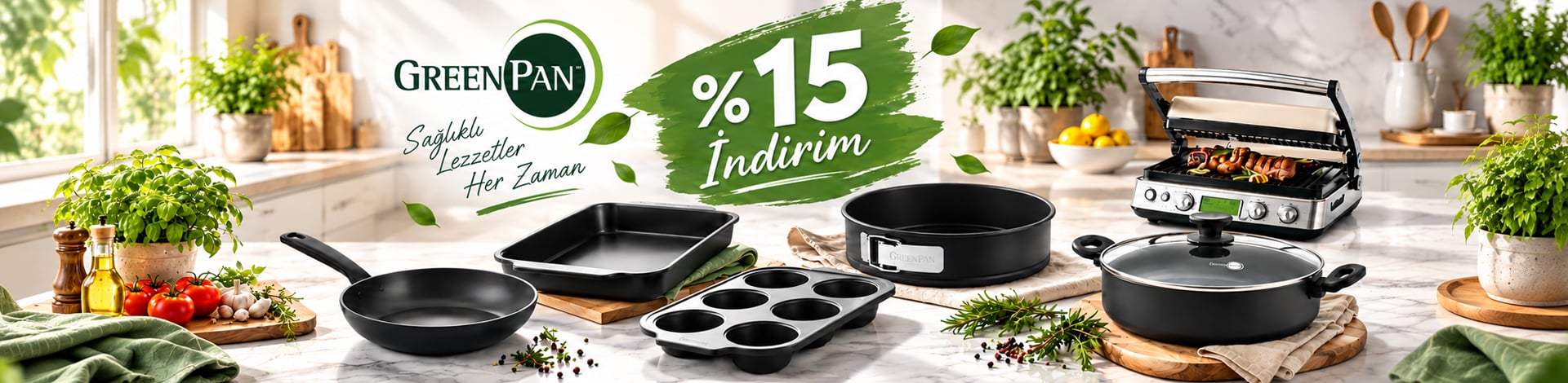 Greenpan ürünlerinde %15 indirim