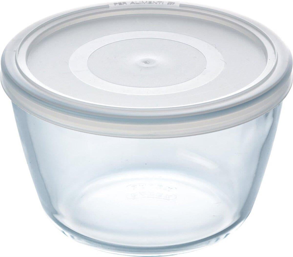 Pyrex 154P001/7044 Kapaklı Yuvarlak Saklama Kabı 1,1L
