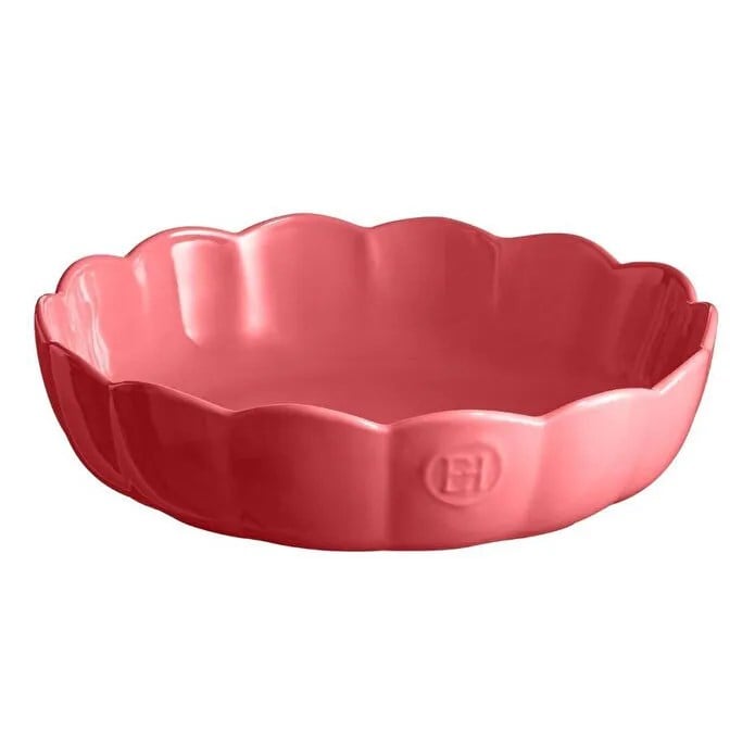 Emile Henry Madeleine Fırın Kabı Yuvarlak 27 cm Pembe