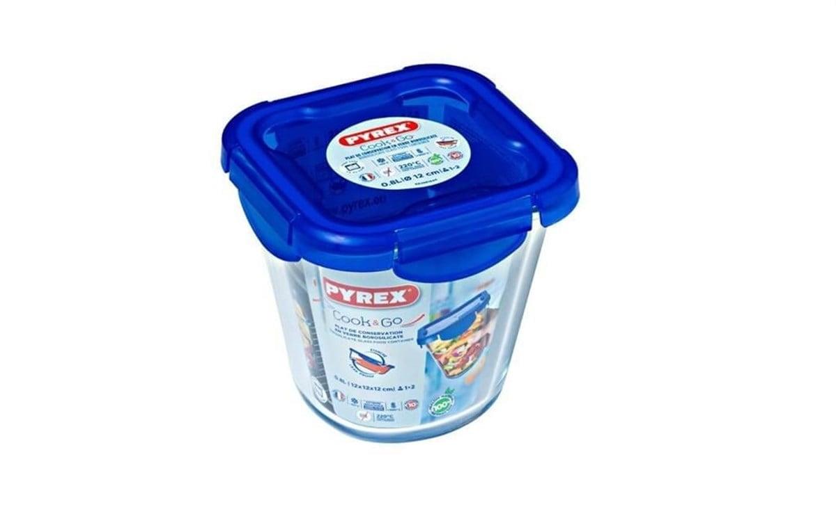 Pyrex 289Pg00/7046 Kapaklı Uzun Saklama Kabı 0,8L