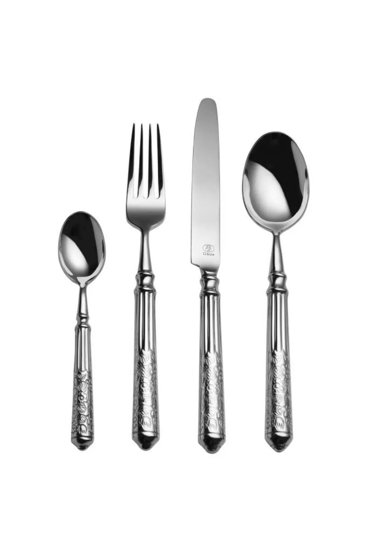 Sola Swiss San Remo Paslanmaz Çelik 84 Parça Çatal Bıçak Seti