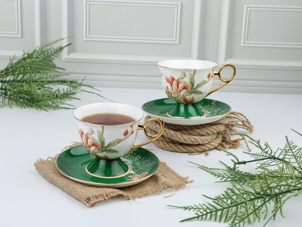 Roy King Federica 2'li Çay Fincanı